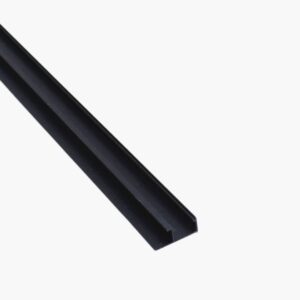 Profil Aluminiowy - mocowanie paneli WPC - końcowy LED
