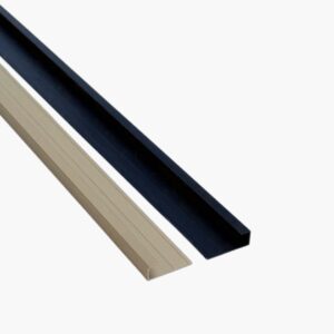 Profil Aluminiowy - mocowanie paneli WPC - końcowy